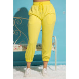 Cropped French Terry Jogger Sweatpants