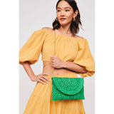 Aegean Straw Clutch