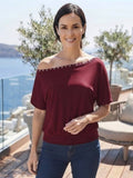 Made in Italy Solid Asymmetric Top