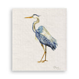 Blue Heron: Dishtowel