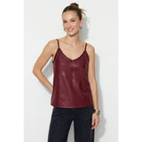 The Whipstitch Vegan Leather Cami