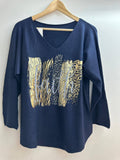 Faith Metallic Italian Sweater