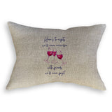 Here's to Friends We'll Never Forget: Dishtowel