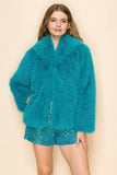 Sarah Jessica Minky Fur Jacket