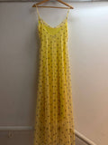 Italian Strappy Tulle Polka Dot Dress