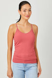 Mystree Ribbed Tank Top