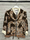 Lightweight Italian Paisley Print Jacket