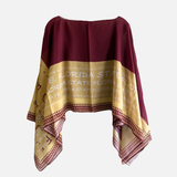 Florida State Seminoles Peyton Scarf Poncho-Garnet