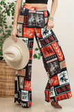 Tammy Cowboy Slack Pants - Multi-Colored
