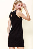 Sara Jane Metalic Sleeveless Dress