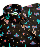 Midnight Fiesta Hawaiian Shirt - Men's Piñata Button Down: S