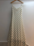 Italian Strappy Tulle Polka Dot Dress