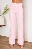 Venti6 Side Zipper Flared Dress Pants