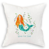 Seas the Day Mermaid: Dishtowel