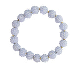 FINAL SALE Boho Globe Bracelet - Sky