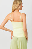 Mystree Ribbed Tank Top
