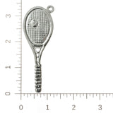 Handmade Sports Athlete Christmas Ornament - Tennis Racket