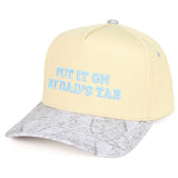 Put it on My Dad’s Tab Trucker Cap - Cow