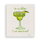 Margarita with In My Defense Dishtowel
