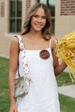 Florida State Seminoles Floral Purse Strap – 1.5"