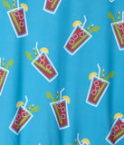 Breezy Bloody Mary Golf Polo- Blue
