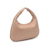 Adela Woven Hobo - Gold