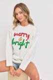 Holly Jolly Holiday Christmas Sweater