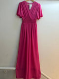 Flutter Sleeve Smocked Waist Italian Jumpsuit