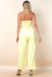 Sayla Chunky Knit Top And Pants Set