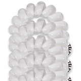 Spiral Hair Coils | Tiny | Coconut White Hair Ties