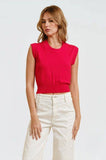 Game Day Rib Neck Knit Sweater