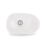 Round Flat Hair Clip | Medium | Coconut White