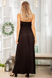 The Maddy Tube Solid Ruffled Maxi