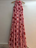 Tomato-and-Sardine Print Maxi Dress