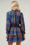 Lakeview Plaid Clifton Ruffle Dress