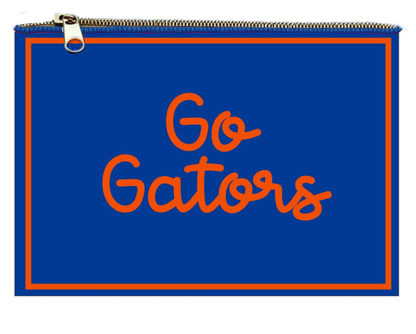 Hand Beaded Coin Pouch - Florida Gators
