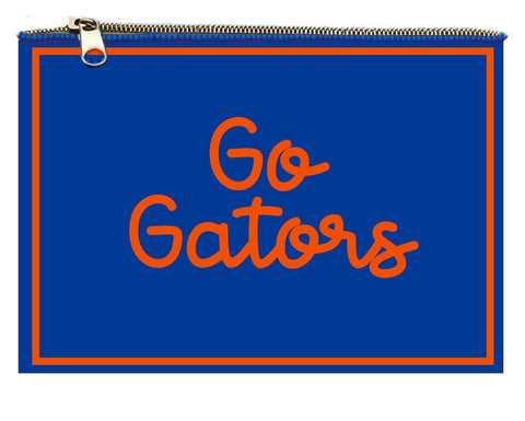 Hand Beaded Coin Pouch - Florida Gators