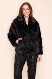 Sarah Jessica Minky Fur Jacket