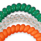 Spiral Hair Coils | Small | Go Canes! Hair Ties