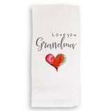Love You Grandma: Dishtowel