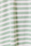 Oversized Round Neck Stripe Tee
