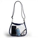Sara Clear Purse - Navy
