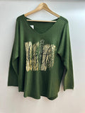 Faith Metallic Italian Sweater