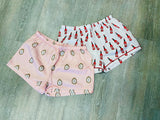 Sleep Shorts - Pink or White