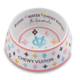 Chewy Vuiton Dog Bowl