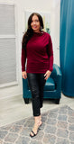 Brushed Knit Off the Shoulder Top - Multiple Colors