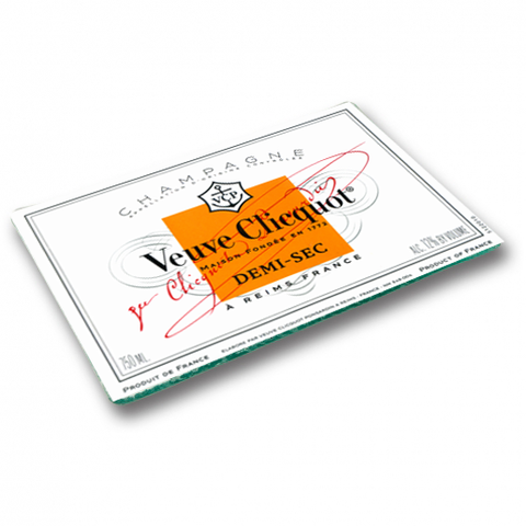 Cutting Board/Wall Art  VLabel or Trinket Tray - Veuve