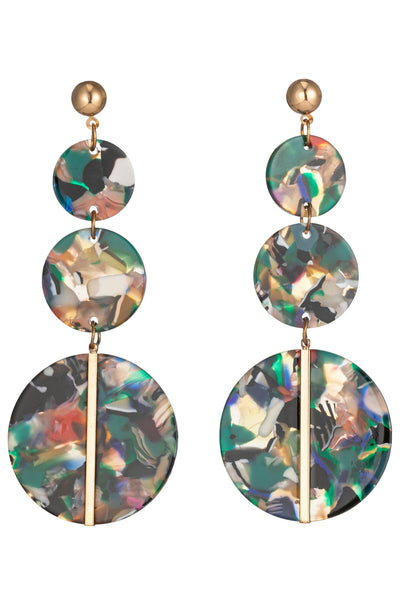 Sofia 3 Tier Drop Earring