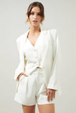 Rica Suave Fitted Notch Lapel Blazer
