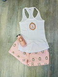 Sleep Shorts - Pink or White